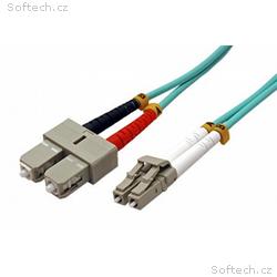Optický patch cord Duplex LC-SC 50, 125 0,25m MM O