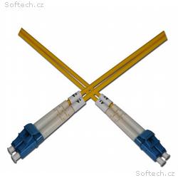 Optický patchkabel duplexní, LC-LC 9, 125um SM, 30