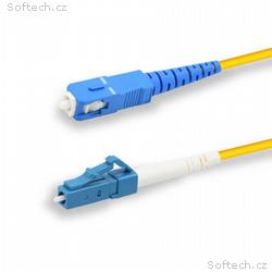 Optický patchkabel SIMPLEX, LC, UPC-SC, UPC 9, 125