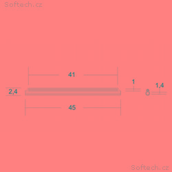 Trubičková Ochrana Optického sváru 45mm Set 12 bar