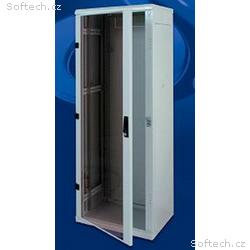 Stojanový rozvaděč 15U (š)600x(h)600, skleněné dve
