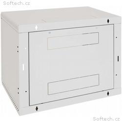 Nástěnný rozvaděč jednodílný 6U, 395mm plech.dveře