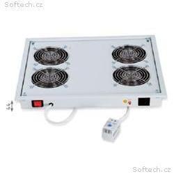 Vent.j. horní(spodní) 2x ventilátor 220V, 46W šedá