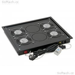 Vent.j. horní(spodní) 4x ventilátor 220V, 92W Čern