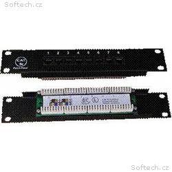 DATACOM Patch panel 10" UTP cat5e 8portů 1U