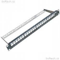 DATACOM 19" Neosazený Patch panel 24 port