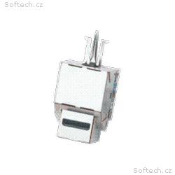DATACOM Keystone CAT6 STP silver dual-mini