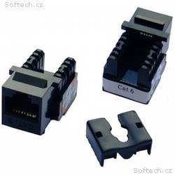 DATACOM Keystone cat6 black UTP