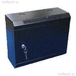 10" rack jednodílný 6U, 140 DATACOM černý plech.dv