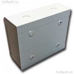 10" rack jednodílný 6U, 140 DATACOM Šedý Skl.dv.