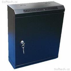 10" rack jednodílný 9U, 140 DATACOM černý plech.dv