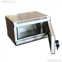 10" rack jednodílný 4U, 280 DATACOM šedý Skl.dv.