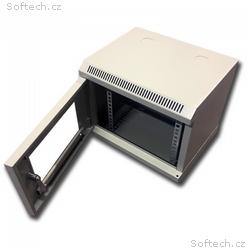 10" rack jednodílný 6U, 280 DATACOM šedý Skl.dv.