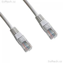 DATACOM Patch cord UTP cat5e 1M bílý