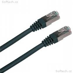 Patch cord FTP cat5e 0,5M černý