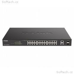 D-Link DGS-1100-26MPV2, E26-Port PoE+ Gigabit Smar