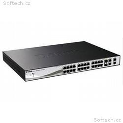 D-Link DES-1210-28P 24x100+2xGbit+2xSFP Smart, PoE