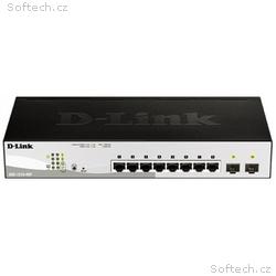 D-Link DGS-1210-08P Smart PoE switch, 8x GbE PoE+,
