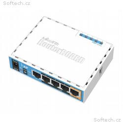 MikroTik RouterBOARD RB951Ui-2n, hAP, CPU 650MHz, 
