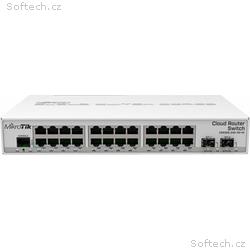 MikroTik CRS326-24G-2S+IN, 24port GB cloud router 