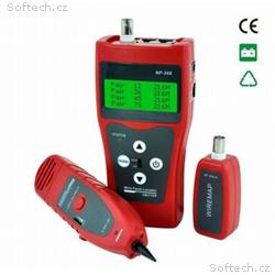 W-star Tester kabelů RJ45 WSNF308S UTP RJ11, BNC, 