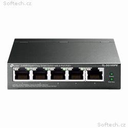 TP-Link TL-SG105PE 5xGb (4xPOE+) 65W Easy Smart Sw