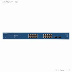 NETGEAR ProSAFE 16-Port Gigabit Smart Switch, GS71