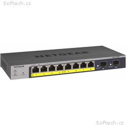 NETGEAR 8P GE POE SMART MANAGED PRO SWITCH