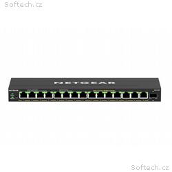 NETGEAR 16PT GE PLUS SWCH W, POE+