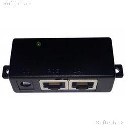 MikroTik OEM pasivní PoE adaptér s LED, jack 2,1, 