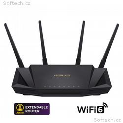 ASUS RT-AX58U V2, Router AX3000 Dual Band WiFi 6 (