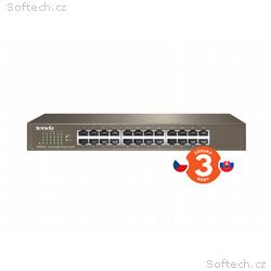 Tenda TEG1024D 24x Gigabit Switch, Fanless-bez ven