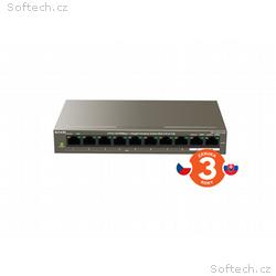 Tenda TEF1110P-8-102W PoE AT switch - 8x PoE 100 M