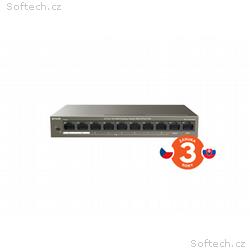 Tenda TEF1110P-8-63W PoE AT switch - 8x PoE 100 Mb