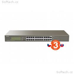 Tenda TEG1124P-24-250W PoE AT Gigabit switch 24x 1