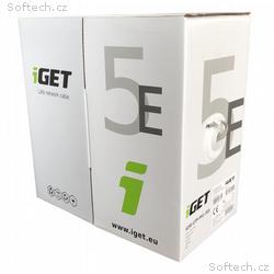 Instalační kabel iGET CAT5E UTP PVC Eca 305m, box,