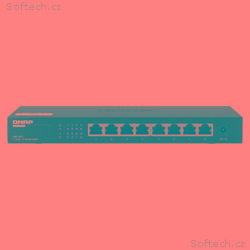 QNAP switch QSW-1108-8T (8x 2,5GbE port, pasivní c