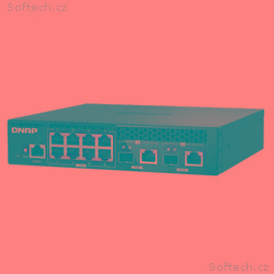 QNAP řízený switch QSW-M2108R-2C (8x 2,5GbE RJ45 a
