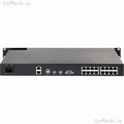 APC KVM 2G, Digital, IP, 1 Remote, 1, KVM1116R