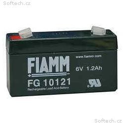 Fiamm olověná baterie FG10121 6V, 1,2Ah