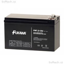 Akumulátor FUKAWA FW 7.2-12 F2U (12V 7,2Ah, 7Ah)