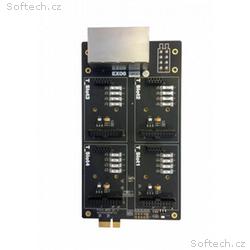 Yeastar EX08 karta, 8 portů, 4 pozice pro S2, O2, 