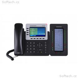 Grandstream GXP2130, 2,8" LCD bar. displej, 3 SIP 