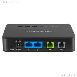 Grandstream HT813 1FXS, 1FXO ATA brána, 2 SIP úč, 
