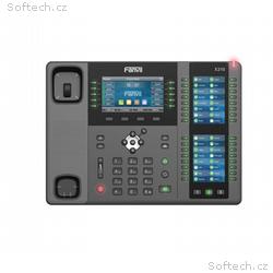 Fanvil X210 SIP telefon, 4.3" bar. disp.+ 2 přid. 