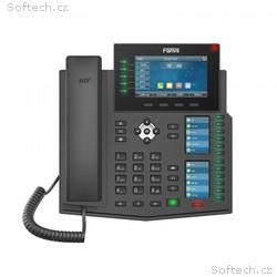 Fanvil X6U SIP telefon, 4.3" bar. disp.+2 přid. di