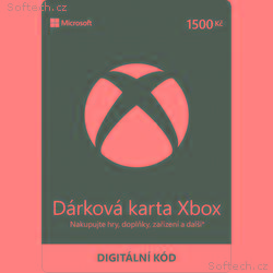 ESD XBOX - Dárková karta Xbox 1500 Kč