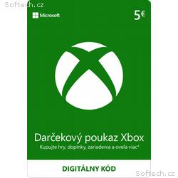 ESD XBOX - Dárková karta Xbox 5 EUR
