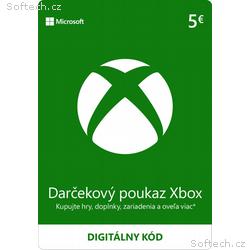 ESD XBOX - Dárková karta Xbox 5 EUR