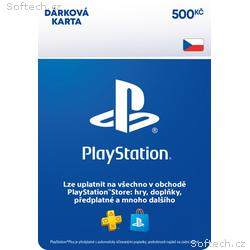 ESD CZ - PlayStation Store el. peněženka - 500 Kč